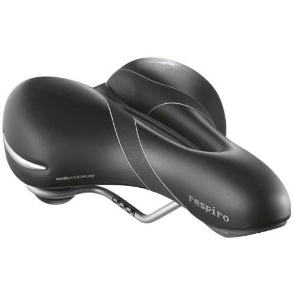 Selle Royal ZADEL SR 5132HET RESPIRO SOFT RELAXED HR ZWART