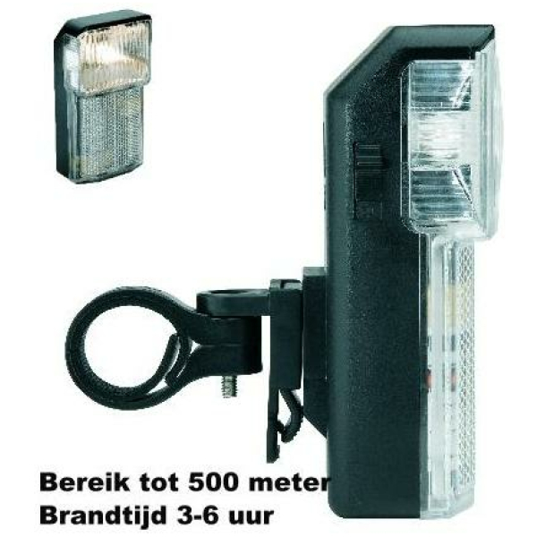 Torch KOPLAMP 4026 BATT STUUR ZWART