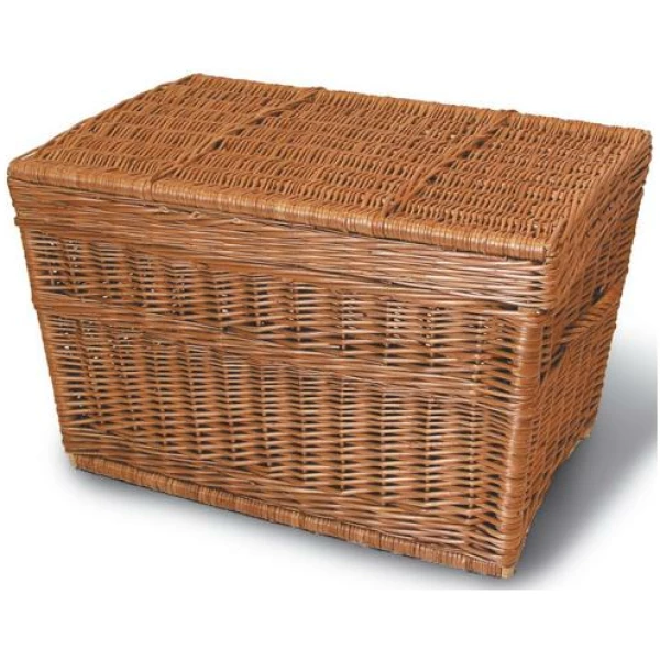 Basil MAND BAS RIET V RASA M/DEKSEL 40X27X27 Naturel