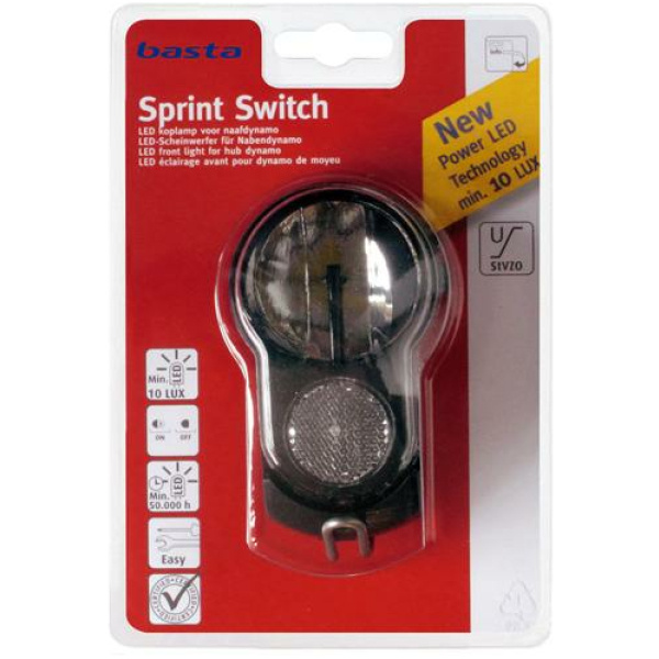 Basta KOPLAMP SPRINT LED NDY KB KRT ZWART