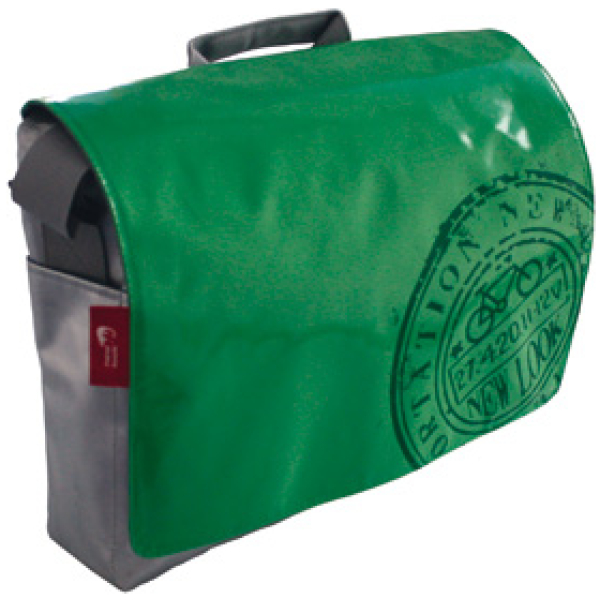 New Looxs TAS POSTINO OFFICE GROEN/ZILVER GROEN / ZILVER