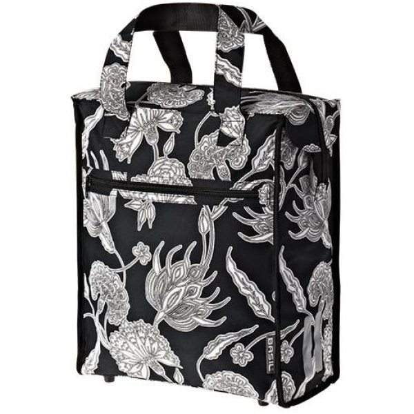 Basil TAS BAS BLOSSOM BOTANICA SHOPPER Zwart
