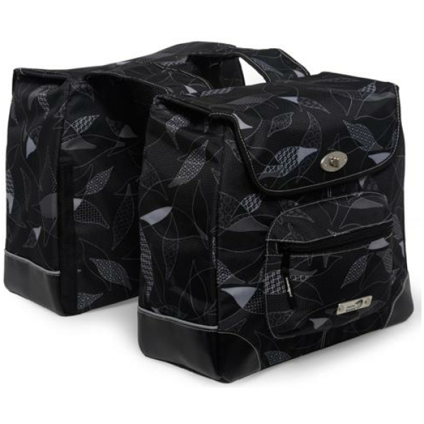 New Looxs TAS ALBA DUBBEL LEAF ZWART