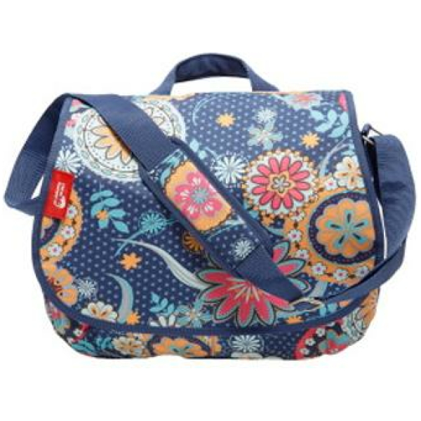 New Looxs TAS SENORA ENKEL CANVAS FLORI BLAUW FLORI BLAUW / BLUE