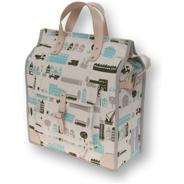 Basil TAS MEMORIES CANVAS COTTON/MINT COTTON MINT