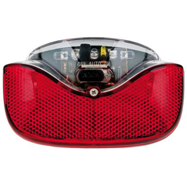 Axa ACHTERLICHT OMEGA PRO LED BATT STL AUT KRT