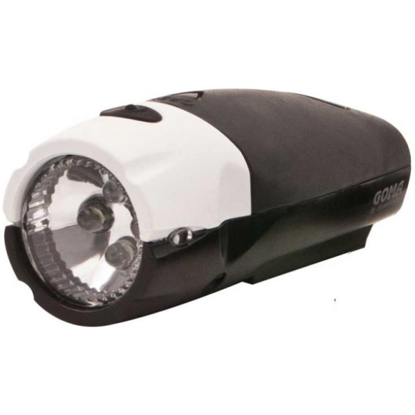 Xlc KOPLAMP GOMA LED BATT Zwart/Wit