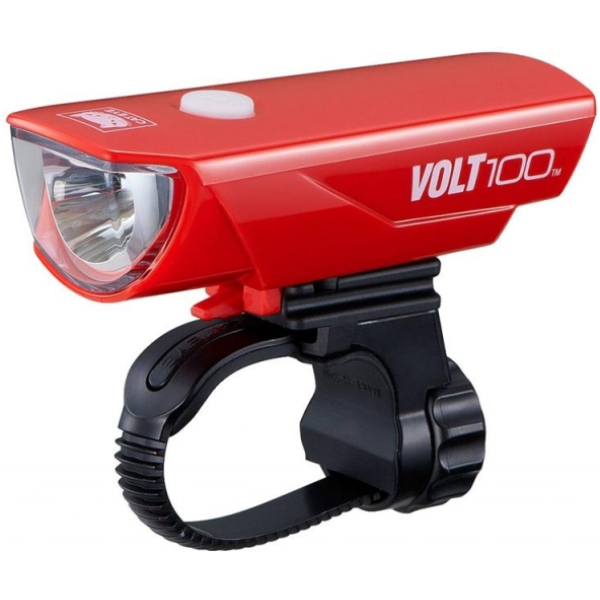 Cateye KOPLAMP CAT VOLT100 EL150RC LED RO Rood