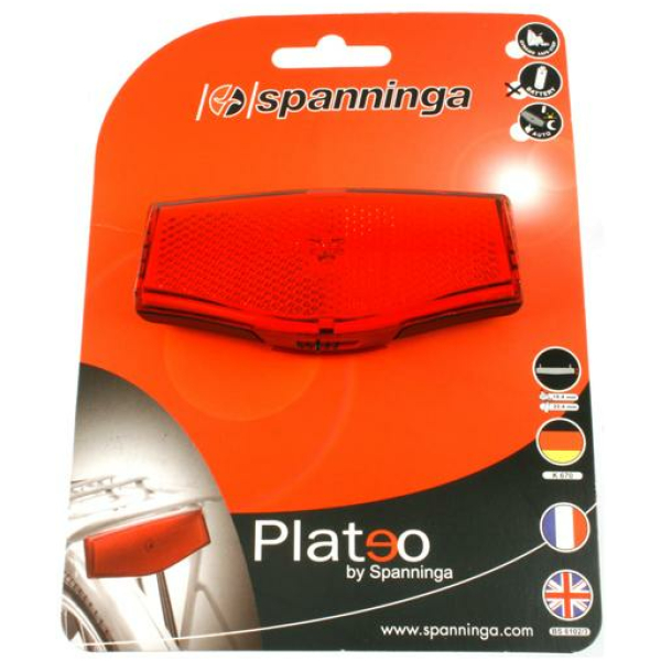 Spanninga ACHTERLICHT SPAN PLATEO XB 50/80MM Zwart