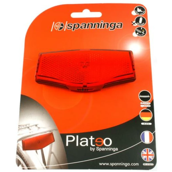 Spanninga ACHTERLICHT SPAN PLATEO XB 50/80MM Zwart