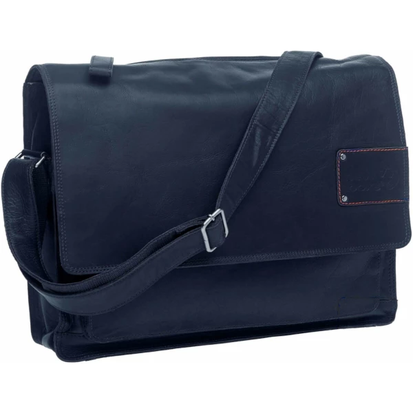 New Looxs TAS BAROLO LEER BLAUW