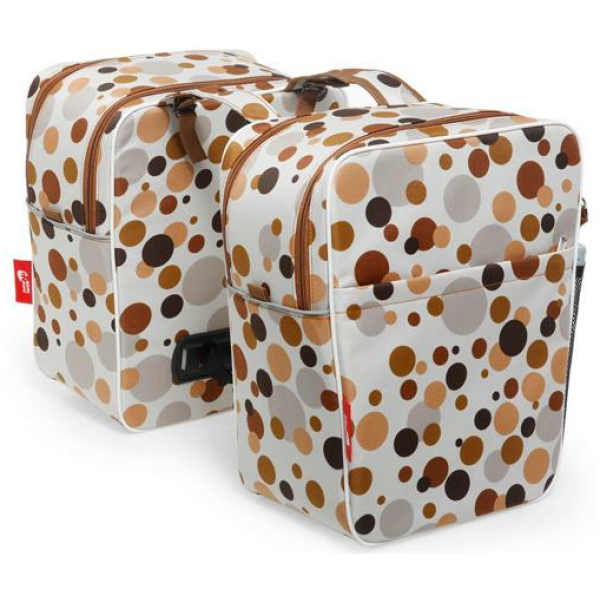 New Looxs TAS YEZZ QIBBEL DUBBEL DOTS BROWN DOTS BROWN / BRUIN STIP