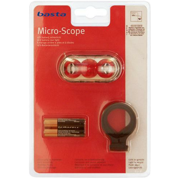 Basta ACHTERLICHT MICROSCOPE LED BATT