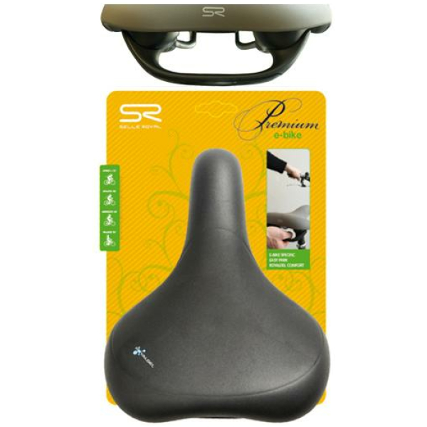 Selle Royal ZADEL SR 5192URT E-BIKE HZ UNI ZW ZWART