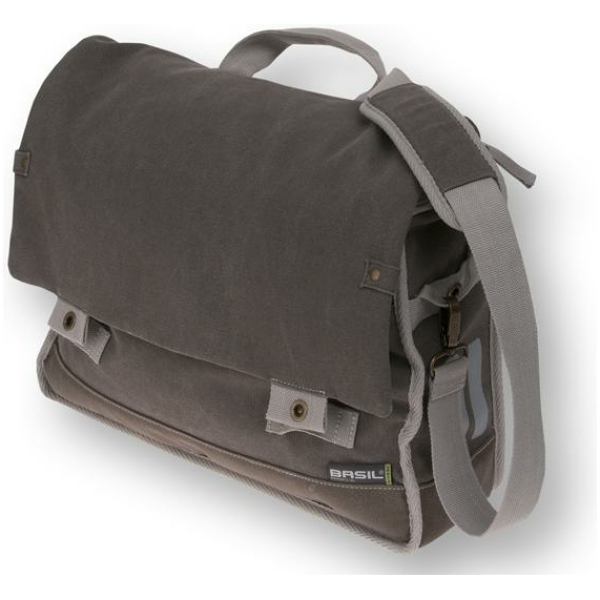 Basil TAS BAS MESSENGER D'AZUR ZAND CANVAS 15L SAND