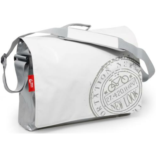 New Looxs TAS POSTINO OFFICE WIT/ZILVER WIT / ZILVER