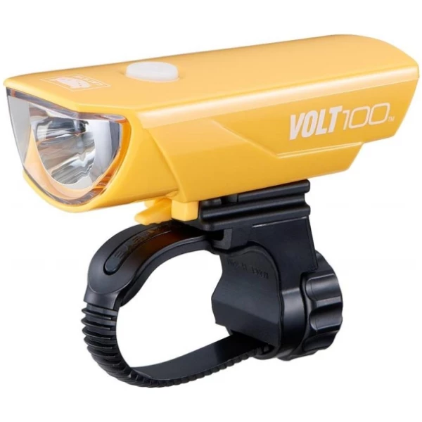 Cateye KOPLAMP CAT VOLT100 EL150RC LED GE Geel