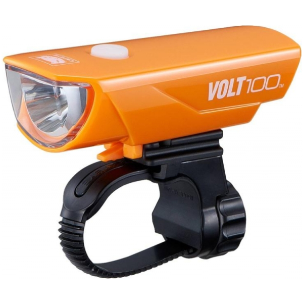 Cateye KOPLAMP CAT VOLT100 EL150RC LED OR Oranje