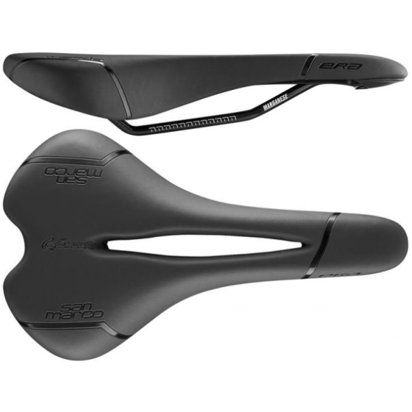 Selle San Marco ZADEL SM ERA DYNAMIC GLAMOUR OPEN ZW Zwart