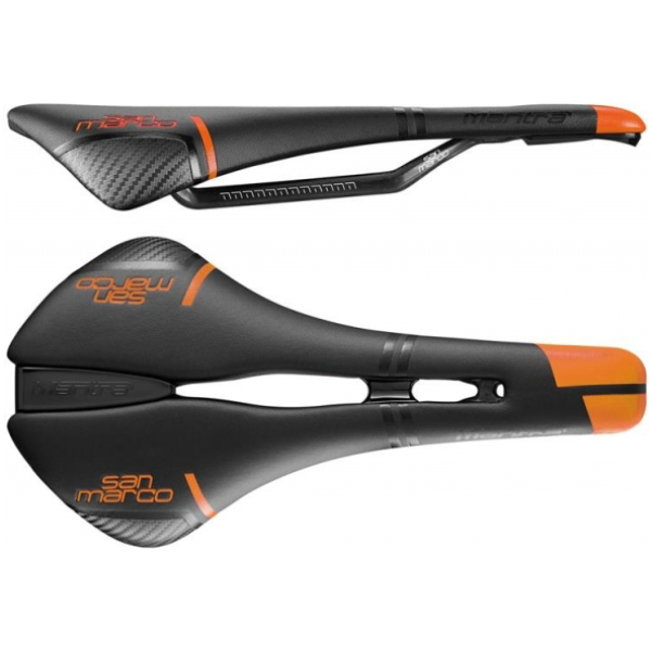 Selle San Marco ZADEL SM MANTRA CARBON FX WIDE ZW/OR