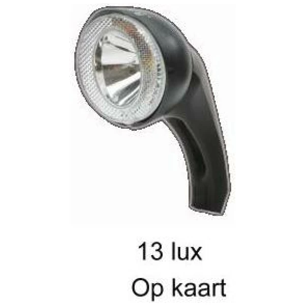 Spanninga KOPLAMP SPAN RADIUS BASIC HAL DYN KB Zwart