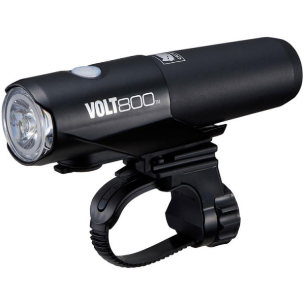 Cateye KOPLAMP CAT VOLT800 EL471RC LED ZW Zwart