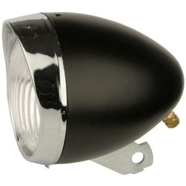 Batavus BAT KOPLAMP MONDIA HOLL 3W DYN BALH ZW ZWART CHROOM