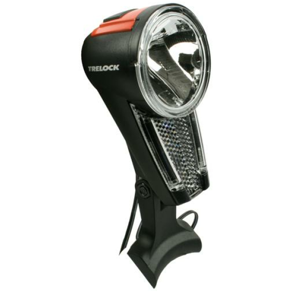 Batavus BAT KOPLAMP TRELOCK 25LUX NDY AUT/AAN/UIT ZW/RO ZWART / ROOD