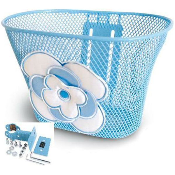 Basil MAND BAS MAZIG VAST (V) KIND JASMIN BL/WI ' 16/24 BLAUW WIT