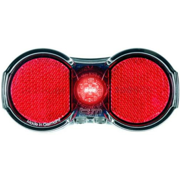 Busch & MÜller ACHTERLICHT B&M TOPLIGHT M/REFL 50MM ZW Zwart