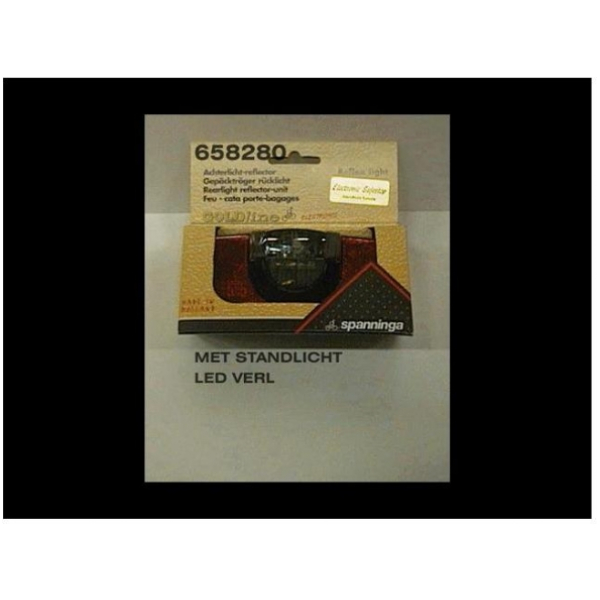 Spanninga ACHTERLICHT SPAN RLX-S LED BATT STL 80MM
