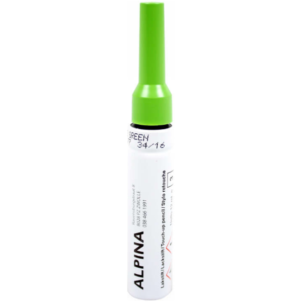 Alpina lakstift PMS2290 Apple Green