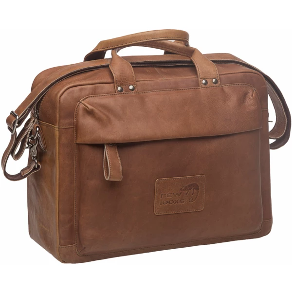 New Looxs TAS ORLANDO LEER Cognac