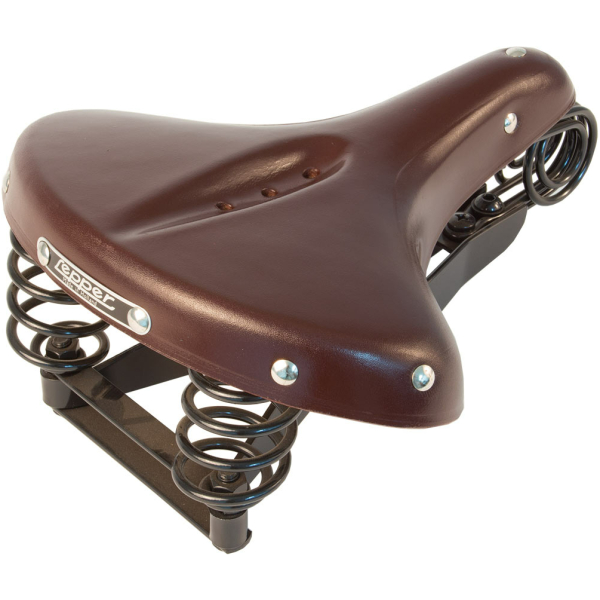 Lepper ZADEL DRIEVEER 90V AUTHENTIC ZWAAR BR Bruin
