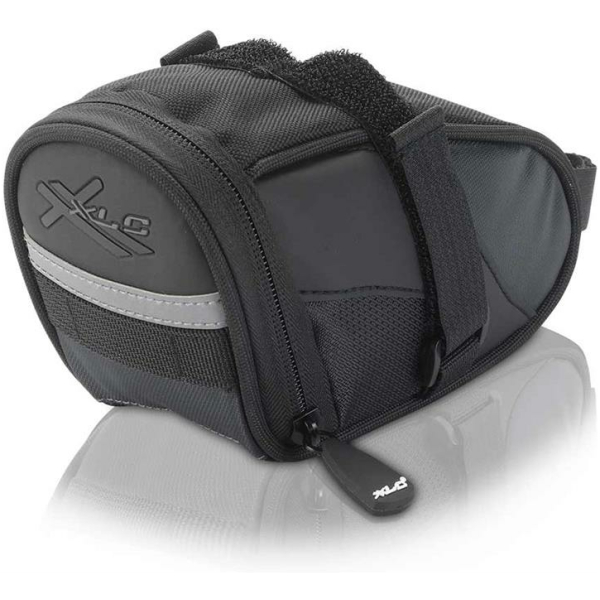 Xlc ZADELTAS KLITTENBAND ZW/ANT 0.6L Zwart/Antraciet