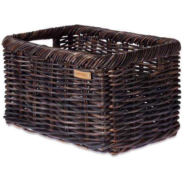 Basil MAND BAS ROTAN NOIR L ZW Nature Melee Black