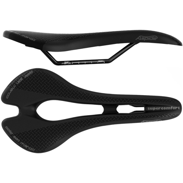 Selle San Marco ZADEL SM ASPIDE DYNAMIC SC OPEN ZW Zwart