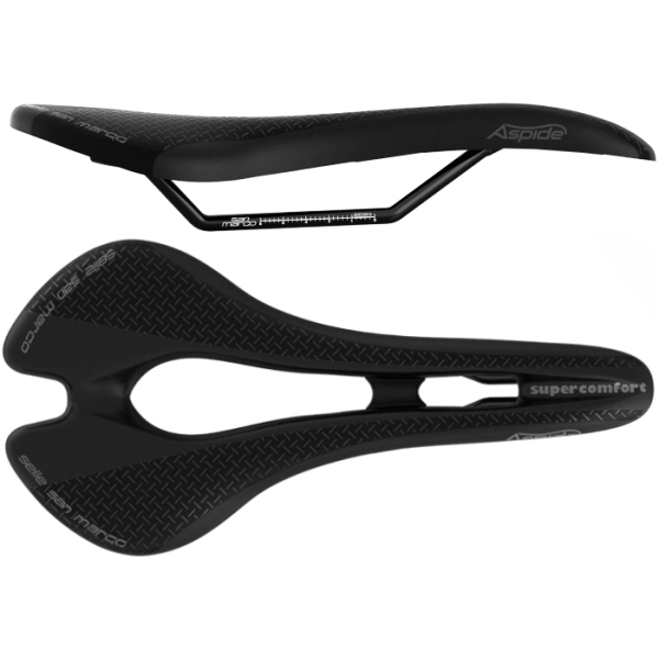 Selle San Marco ZADEL SM ASPIDE DYNAMIC SC WIDE OPEN ZW Zwart
