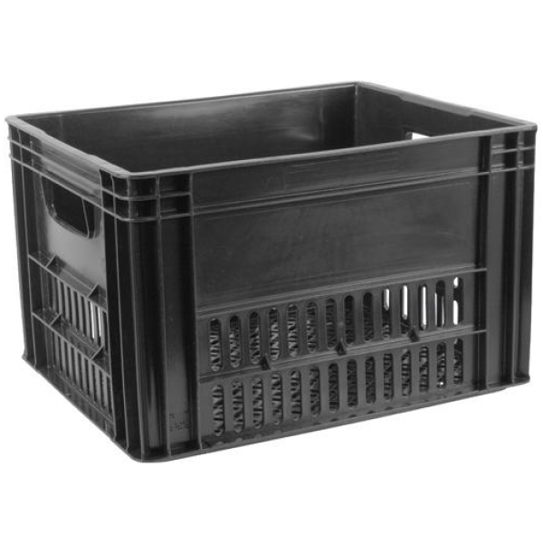 Unbranded KRAT PVC 433X352X272MM Zwart