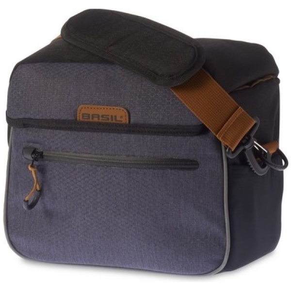 Basil TAS BAS MILES STUUR ZW Black Slate - Afbeelding 3