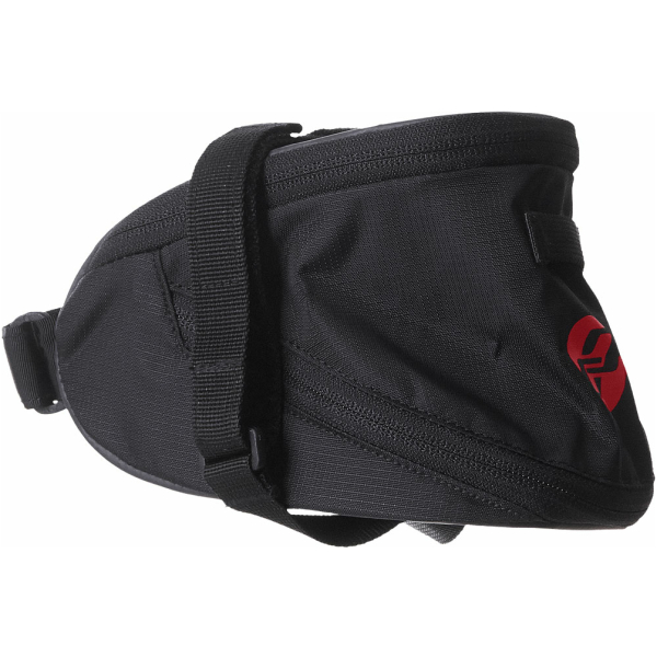 Ghost TAS GH BIKE ZADEL BIG ZW/RO Zwart/Rood