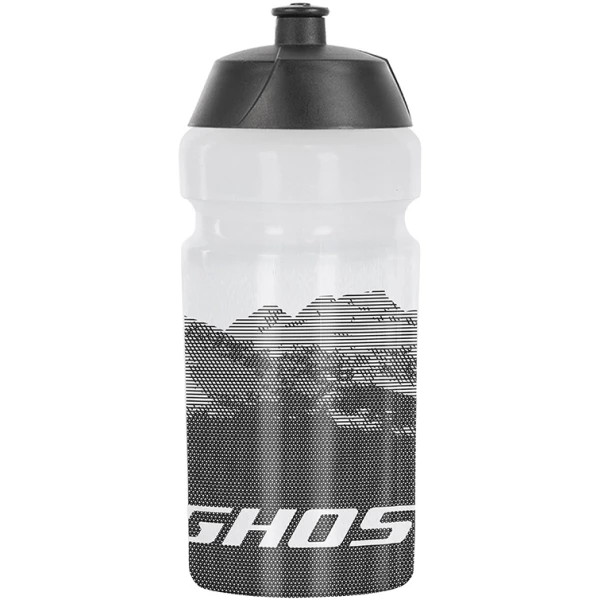 Ghost BIDON GH 500ML TR/ZW Transparant/Zwart