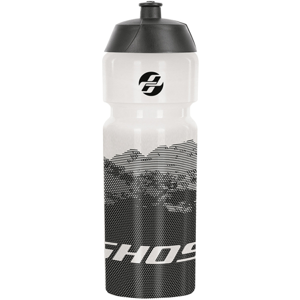 Ghost BIDON GH 750ML TR/ZW Transparant/Zwart