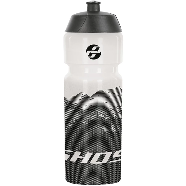 Ghost BIDON GH 750ML TR/ZW Transparant/Zwart