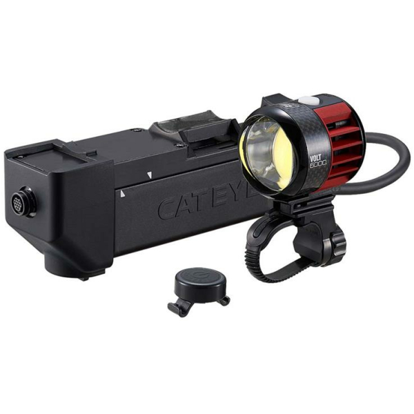 Cateye KOPLAMP CAT VOLT6000 EL6000RC Zwart