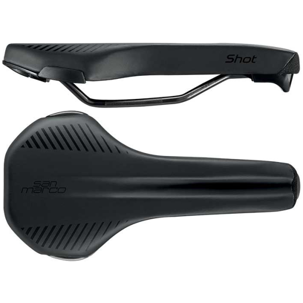 Selle San Marco ZADEL SM SHOT DYNAMIC TRIATHLON ZW Zwart