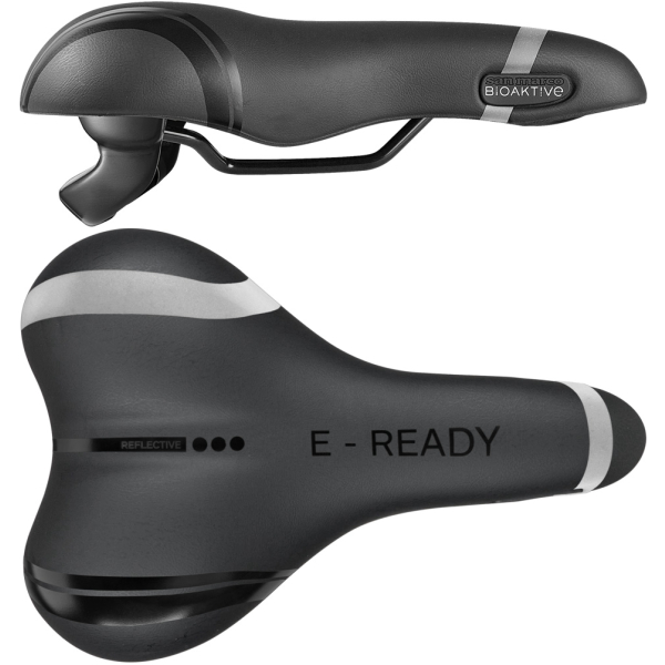 Selle San Marco ZADEL SM BIO TREKKING L E-READY GEL HR ZW Zwart