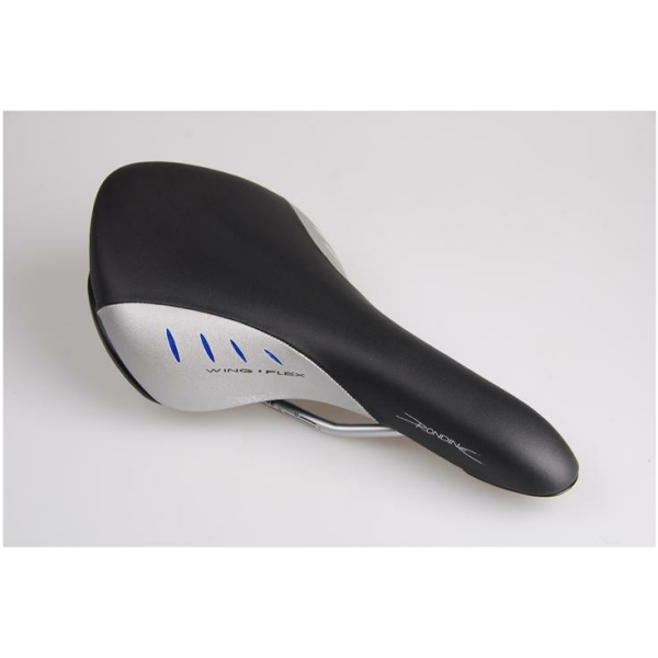 Selle Royal ZADEL SR FI LIFE RONDINE ZW/ZI/BL Zwart/Zilver/Blauw
