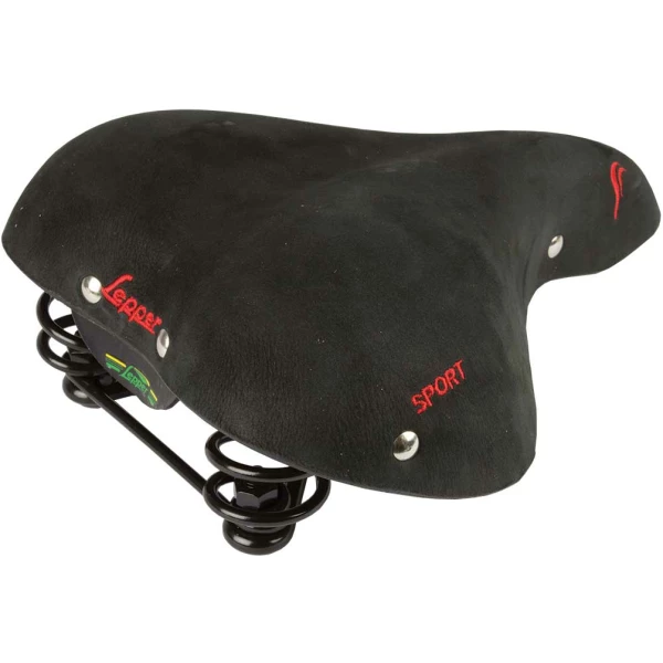 Lepper ZADEL SPORT LOUNGER ZW Zwart