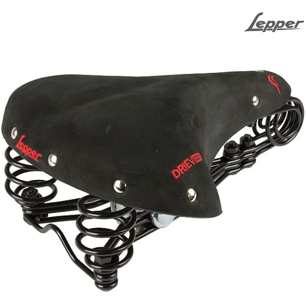 Lepper ZADEL DRIEVEER 90V LOUNGER ZWAAR ZW Zwart
